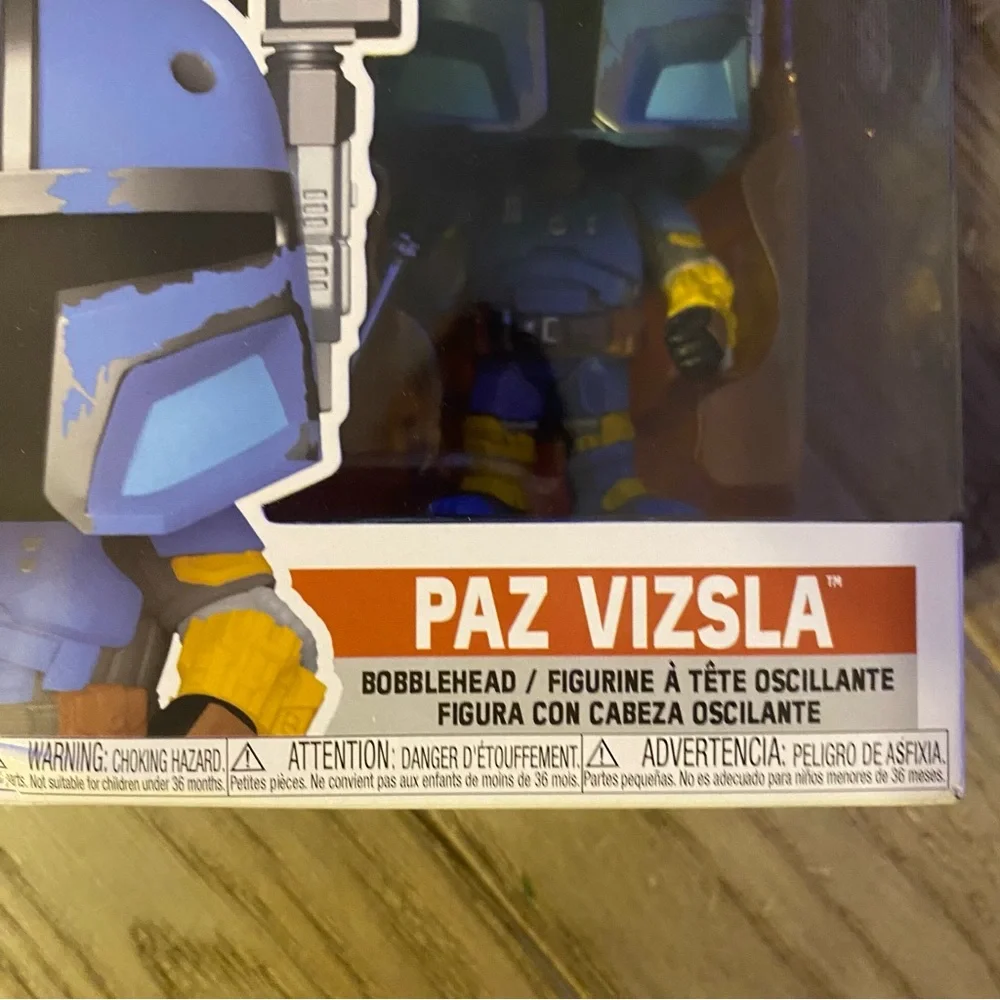 Star Wars: The Mandalorian: Paz Vizsla Funko Pop! Vinyl Figure #666 new - Picture 4 of 10